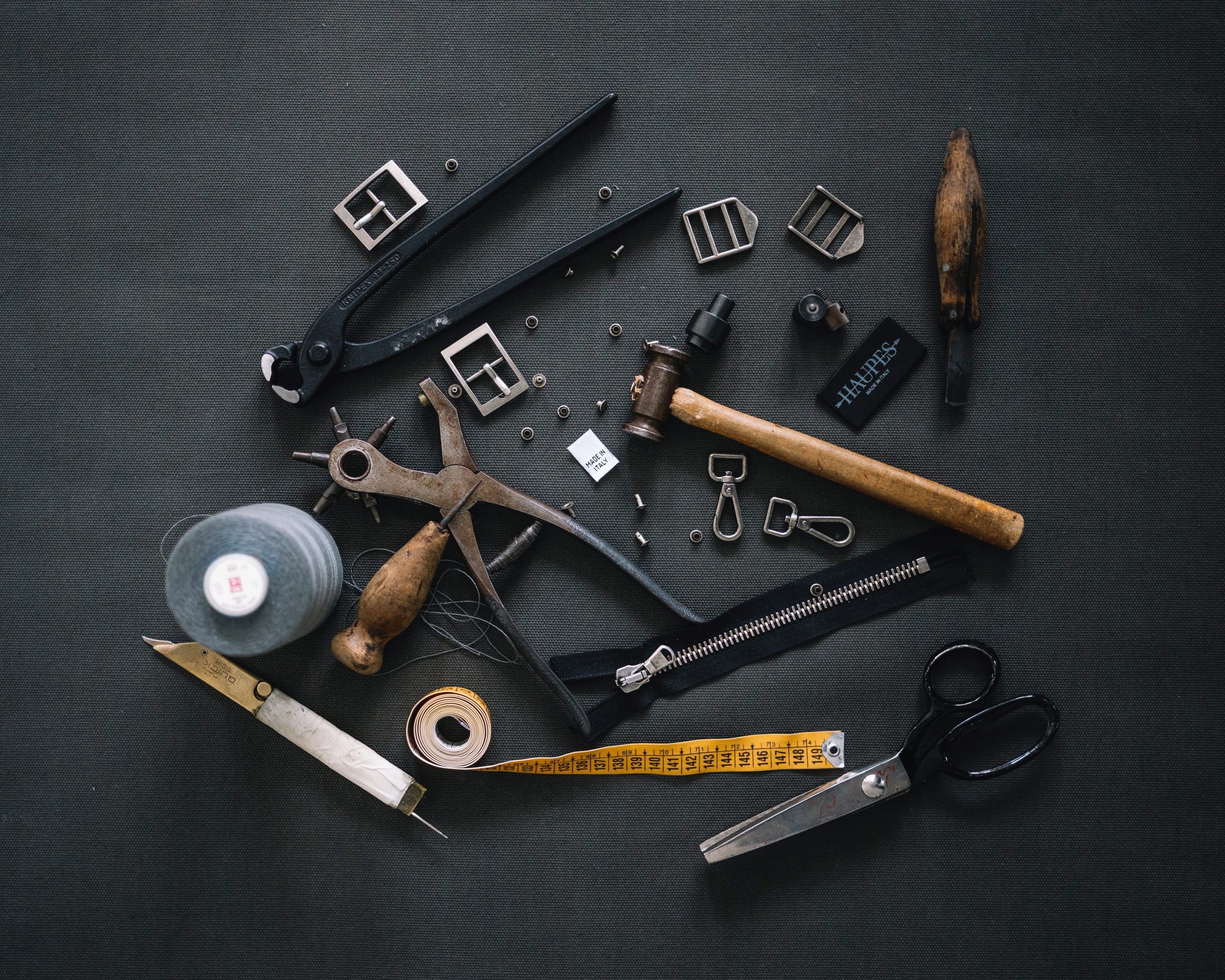 Melbourne leather designer tools to create handmade products