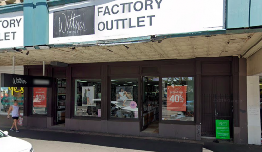 Picture of Wittner Outlet which sells discounted shoes and is one of the most popular spots for outlet shopping in Melbourne