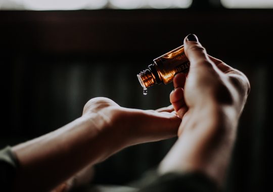 Essential oils used in an endota pregnancy massage Melbourne spa