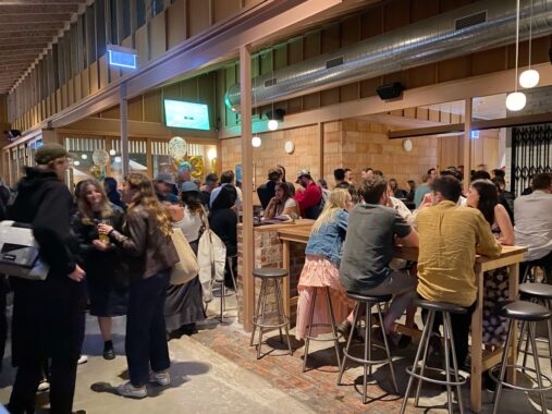 Picture of the outdoor area at Railway Hotel Brunswick