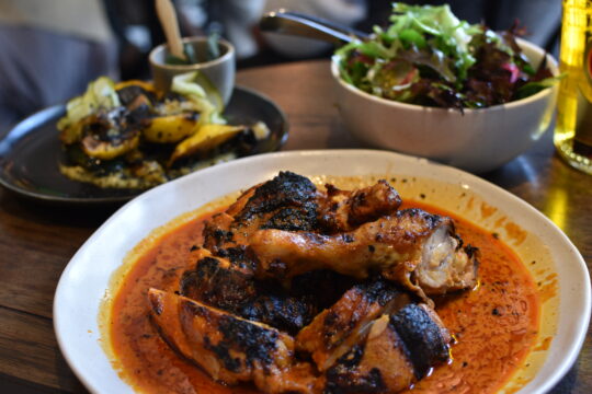 Picture of Pollo with Escalivada and Luchuga at Asado Melbourne