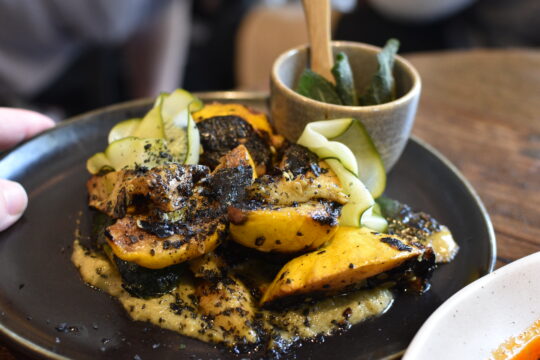 Picture of Escalivada (grilled zucchini, squash and burnt eggplant) at Asado Melbourne