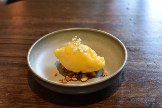 Picture of Sorbet and peanut brittle (gluten-free option) at Asado Melbourne