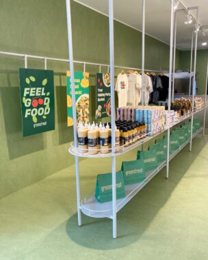 Picture of thr Greenstreat store with groceries and merchandise