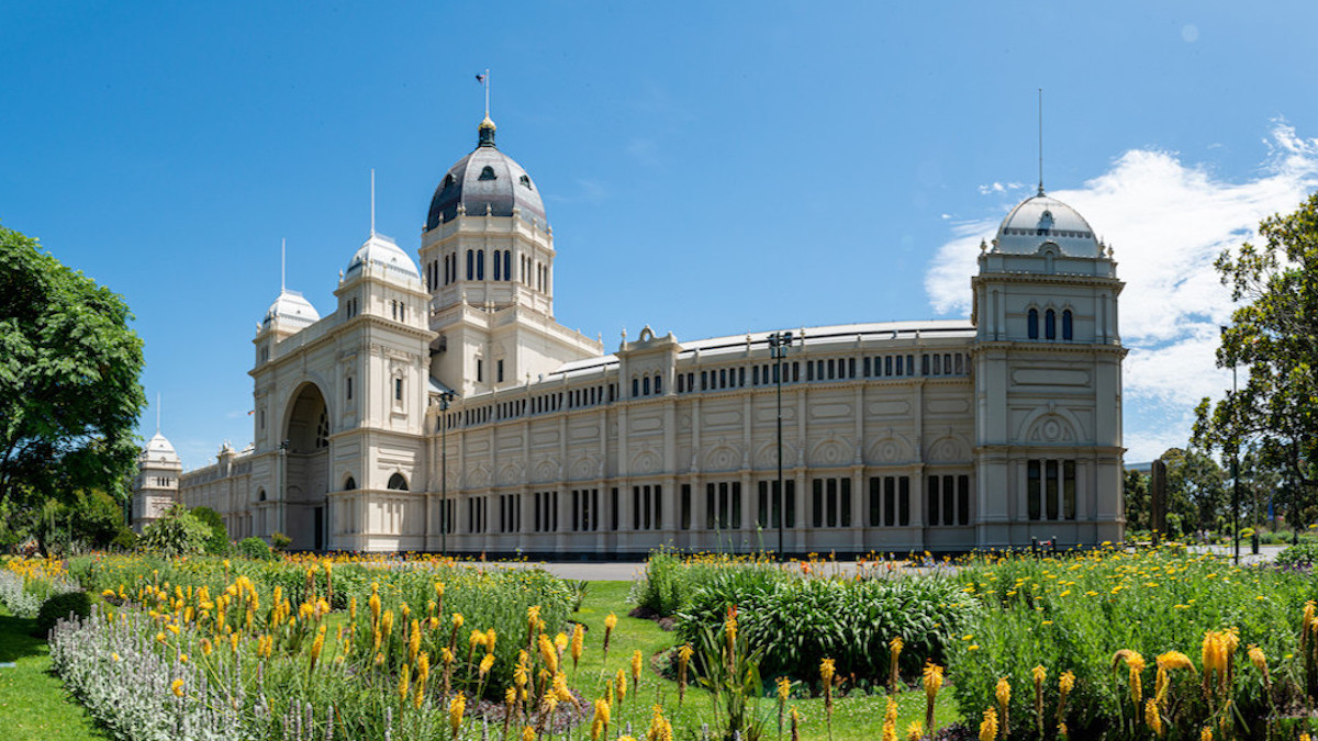 Picture of the Carlton Gardens Melbourne Victoria