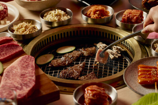 Picture of a Korean BBQ Mother's Day Melbourne event