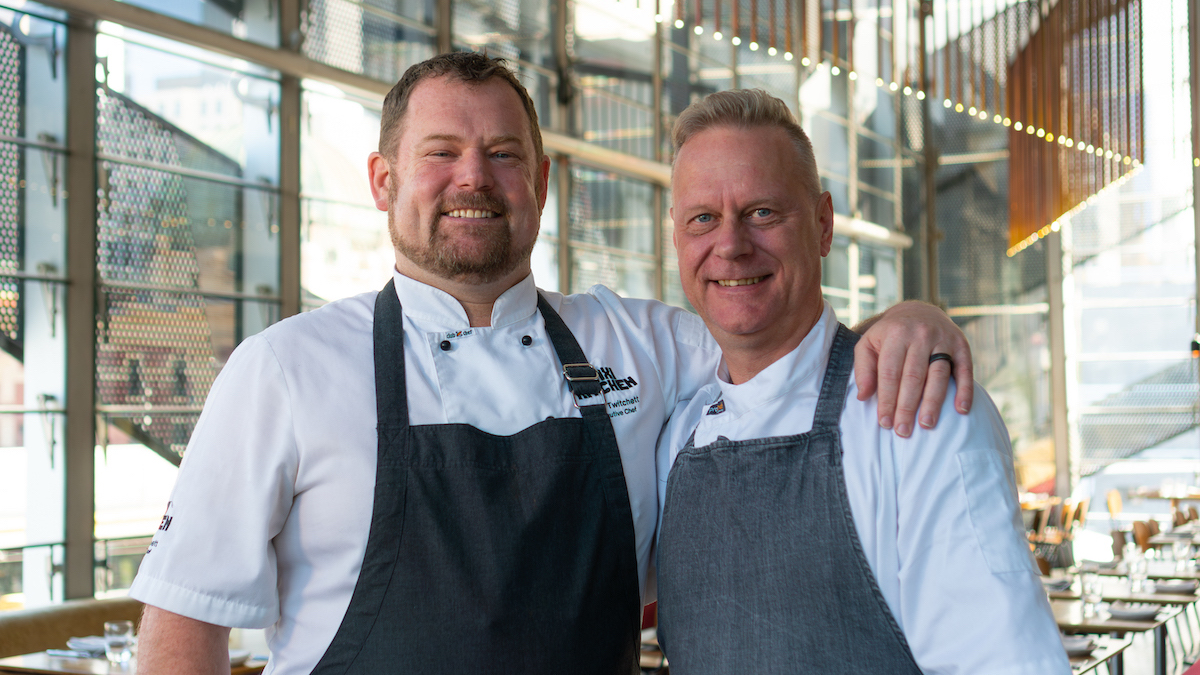 Picture of the Taxi Kitchen chefs that will be organising the wine dinner