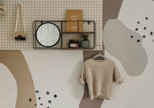 Picture of a toddler room reno finished with beige decor