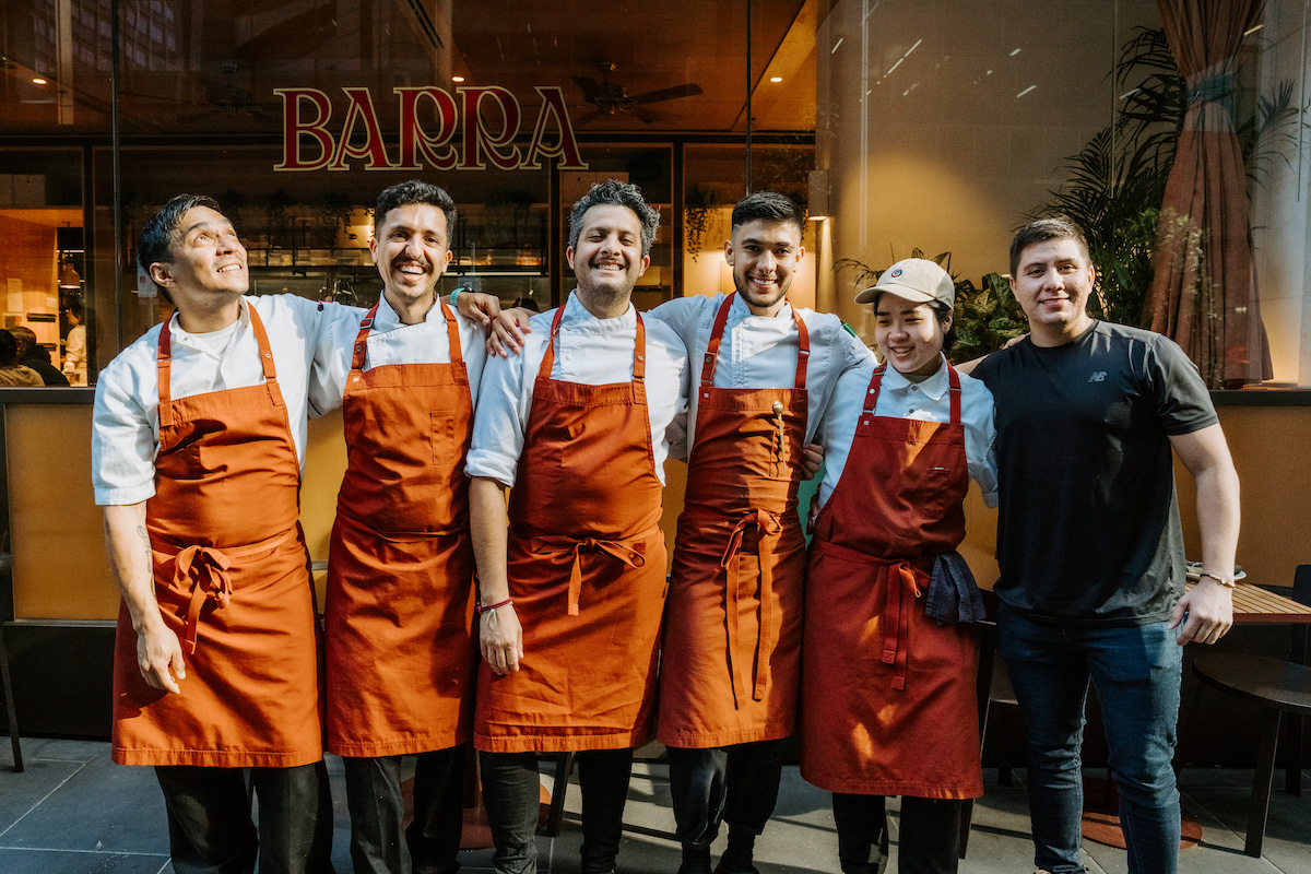 Picture of the Barra team